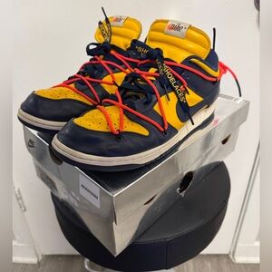 2019 Nike Dunk Low Off-White University Gold Size: U.S Men’s 11 with OG Box